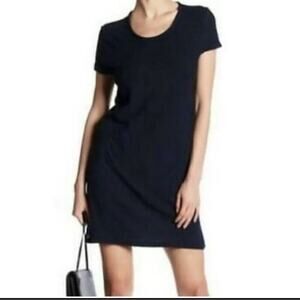 Standard James Perse Black T-shirt Dress size large